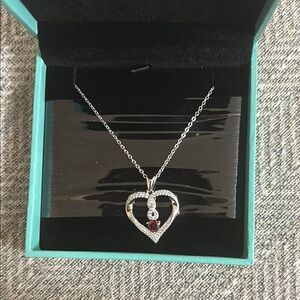 Louisa secret heart necklace